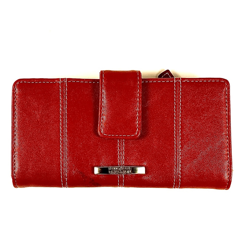 Red Kenneth Cole Reaction wallet